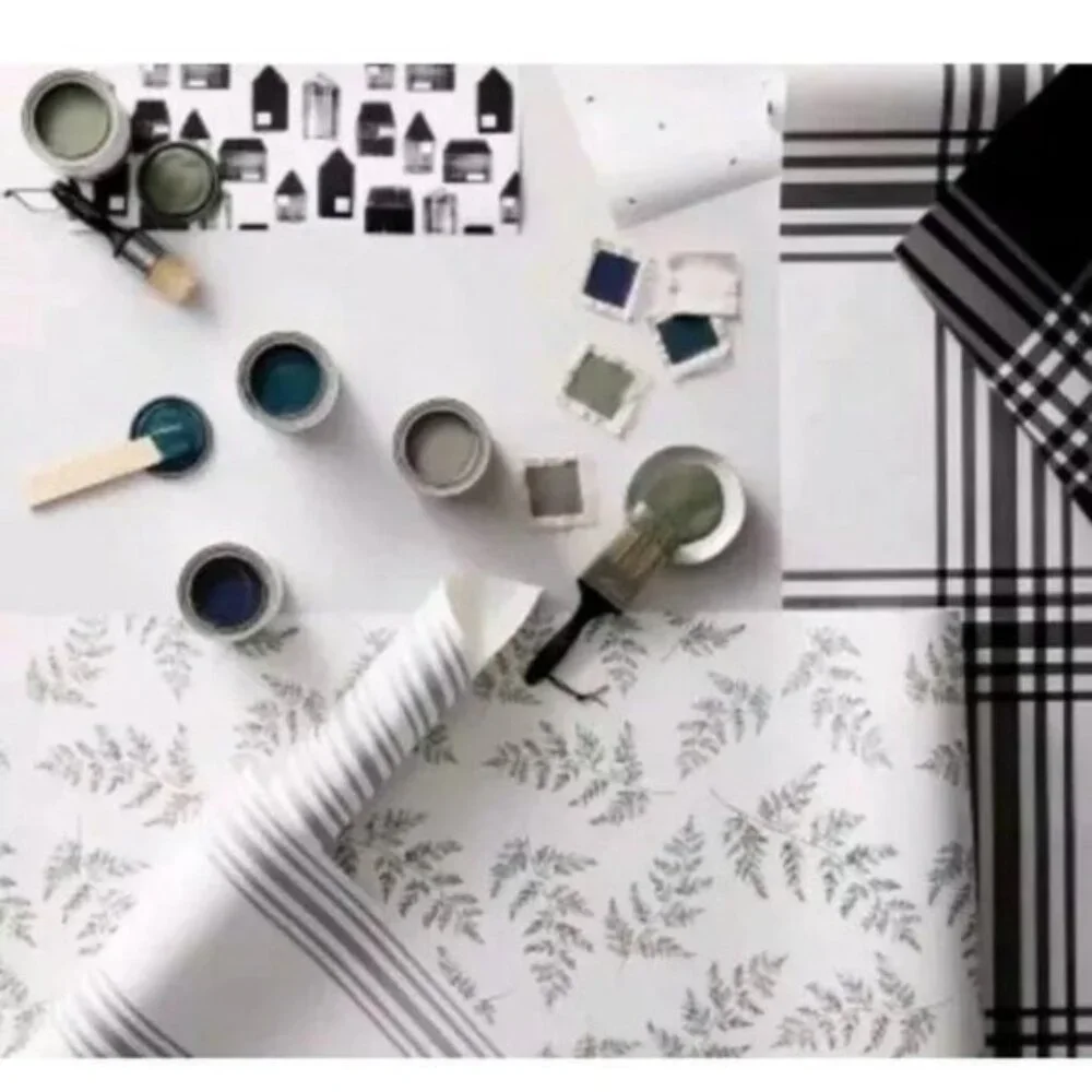 Magnolia Hearth & Hand House Print Wallpaper